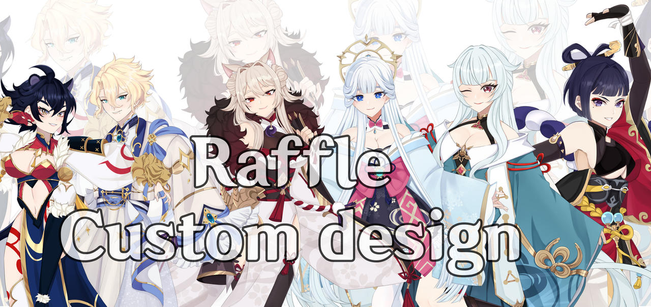 Shino Raffles The results Raffle Custom Design by Shoeguna on DeviantArt