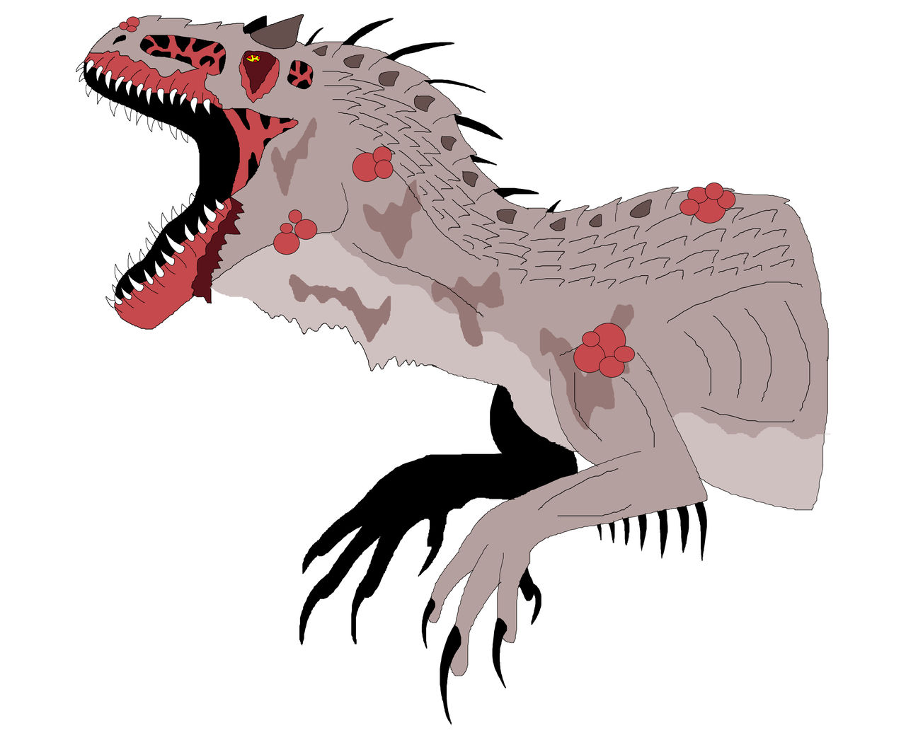 Infested Rex I-Rex (Plague Of Madness) by Memezilla25 on DeviantArt