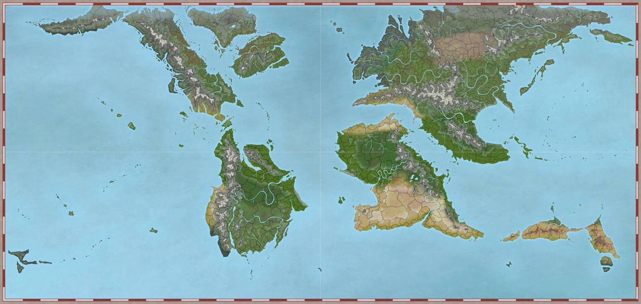 Blank Map by Sunruine on DeviantArt