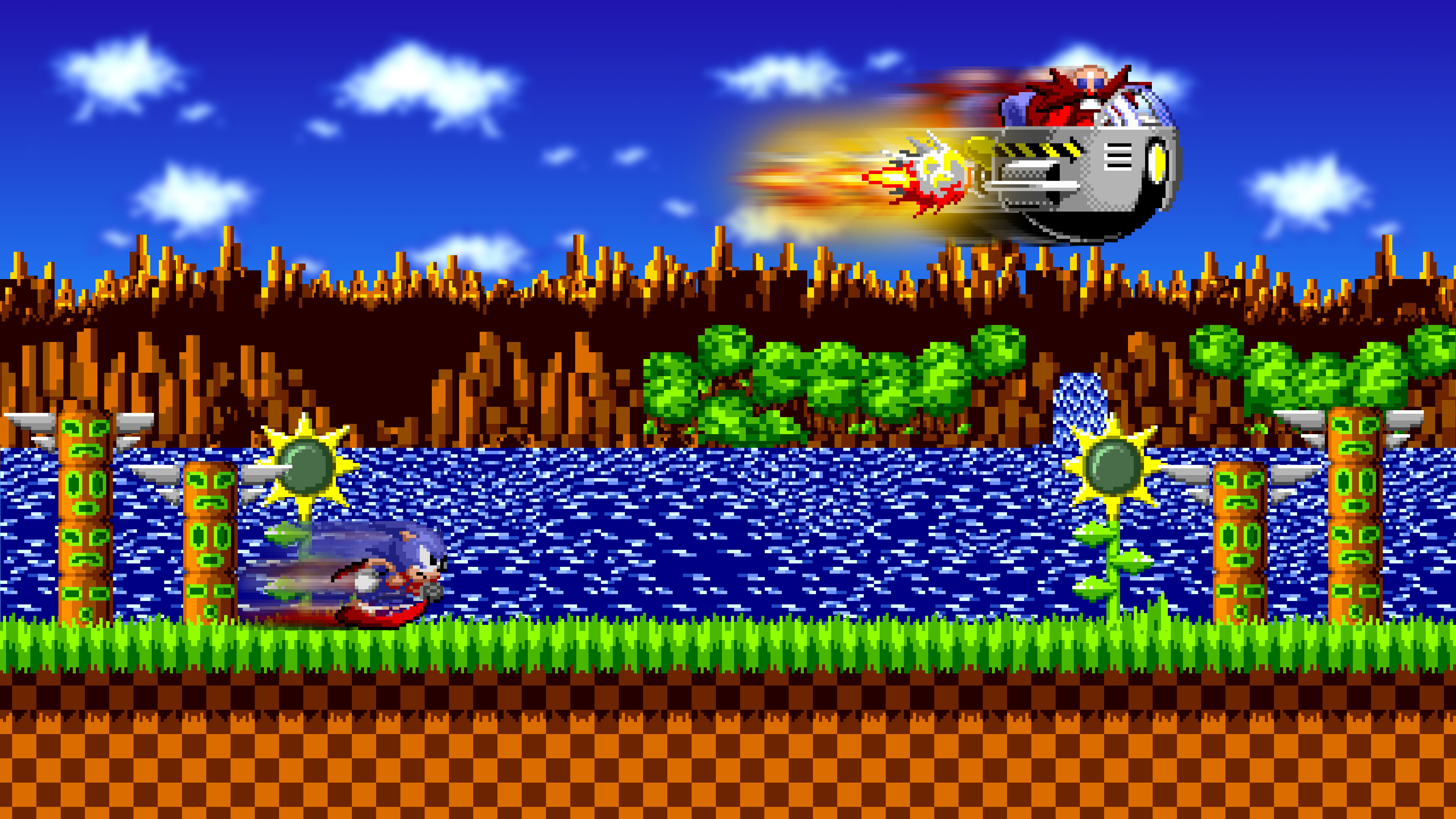 Sonic Chasing Eggman By TinasheJK On DeviantArt sonic-chasing-eggman-by-tinashejk-on-deviantart