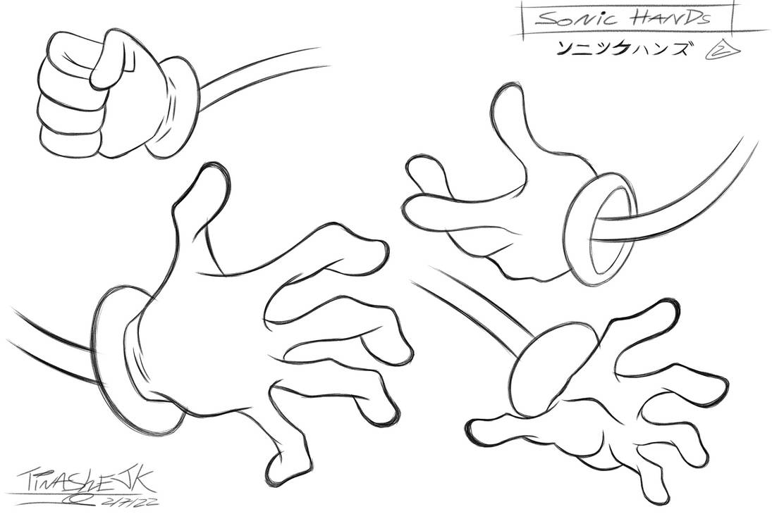 Sonic Hands 2 by TinasheJK on DeviantArt