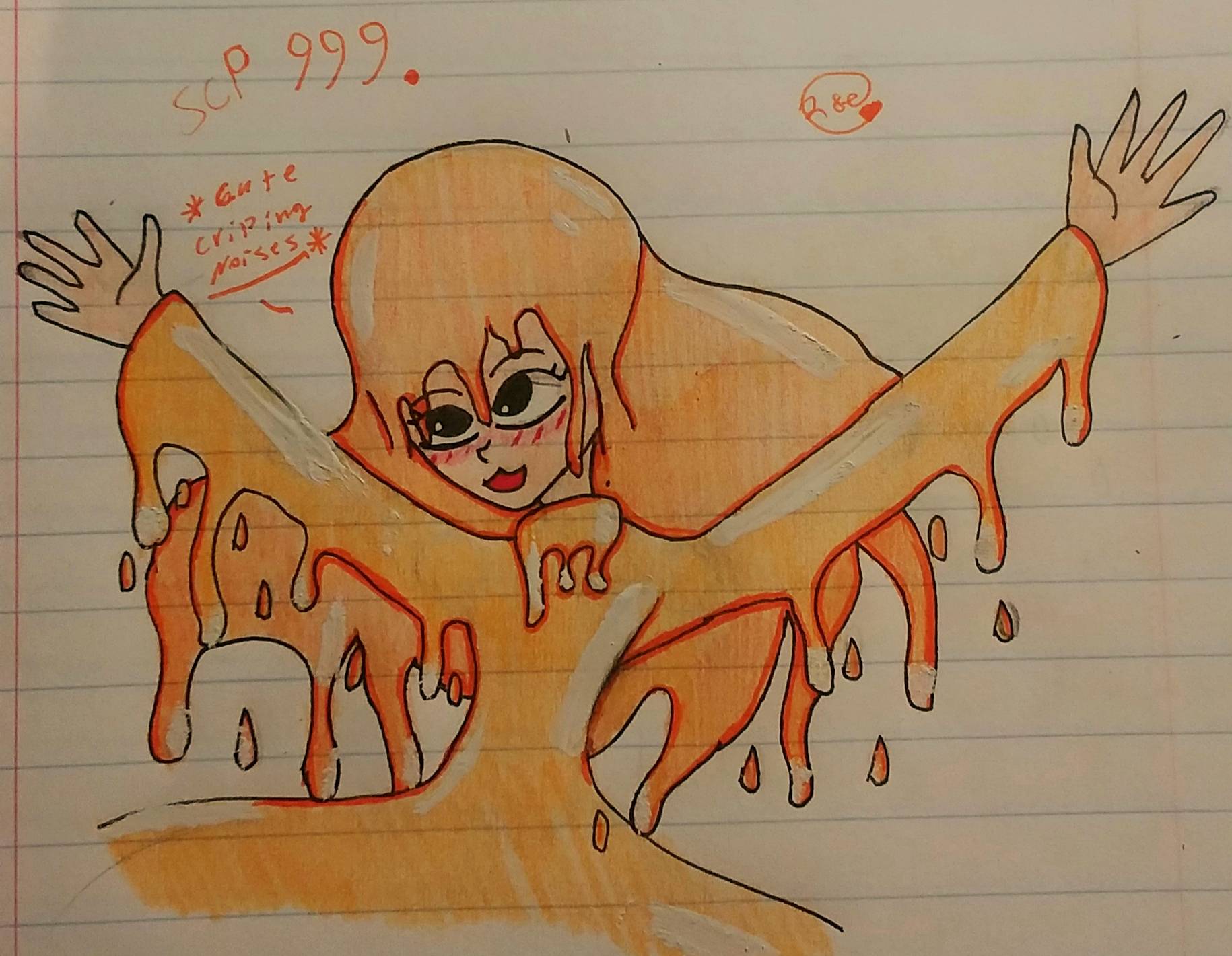 SCP 999 but grows up by MushroomJeremy on DeviantArt