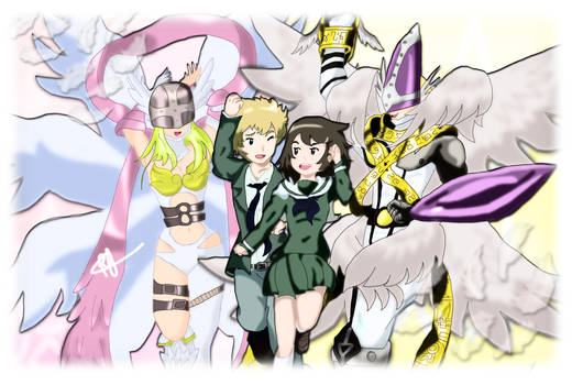 Takari - Digimon Adventure Tri: Saikai by HikariCaelum on DeviantArt