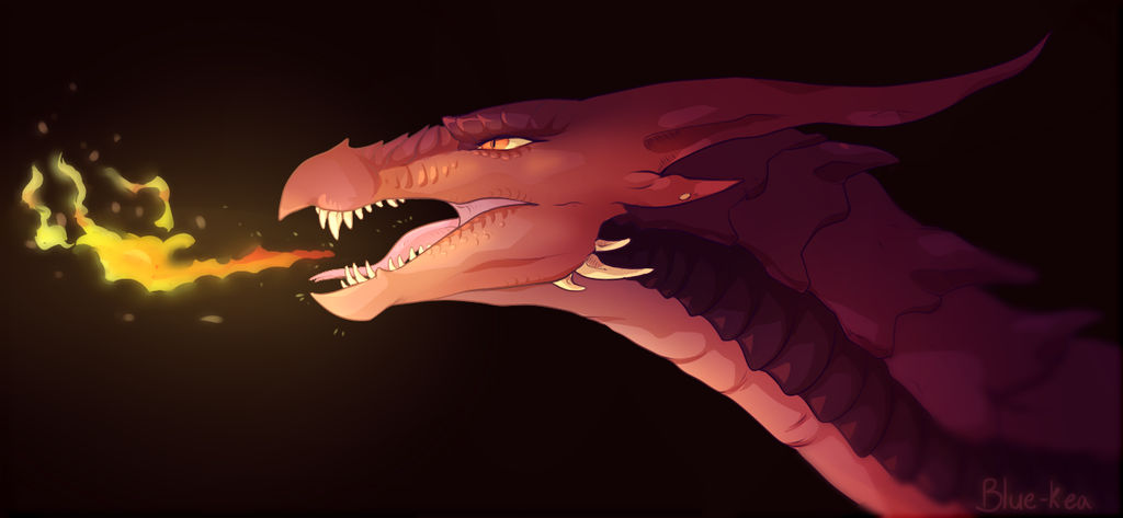 Angst Dragon Angry dragon by Ozanthium on DeviantArt