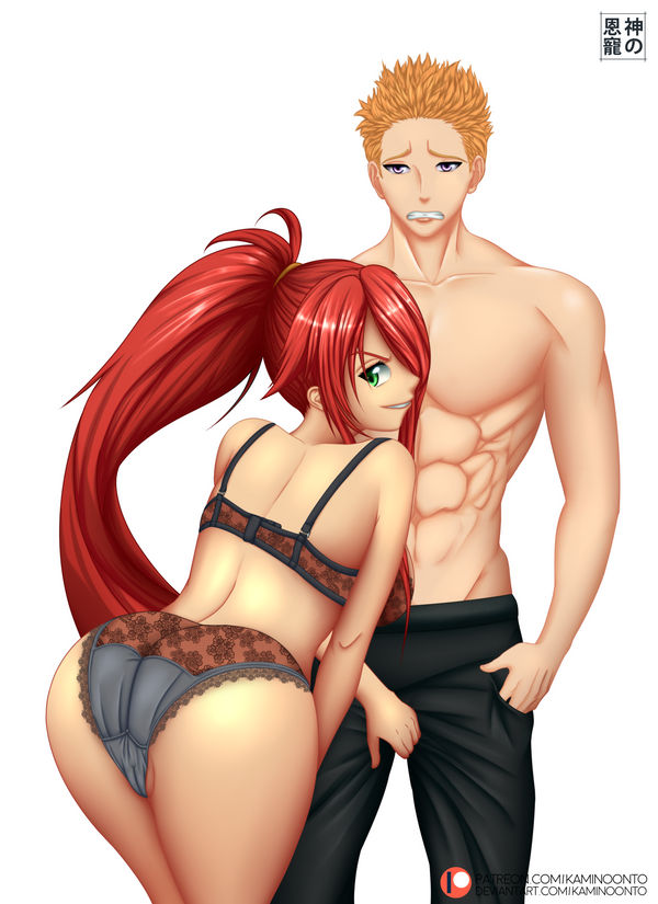 Pyrrha Nikos and Cardin Winchester by Kaminoonto