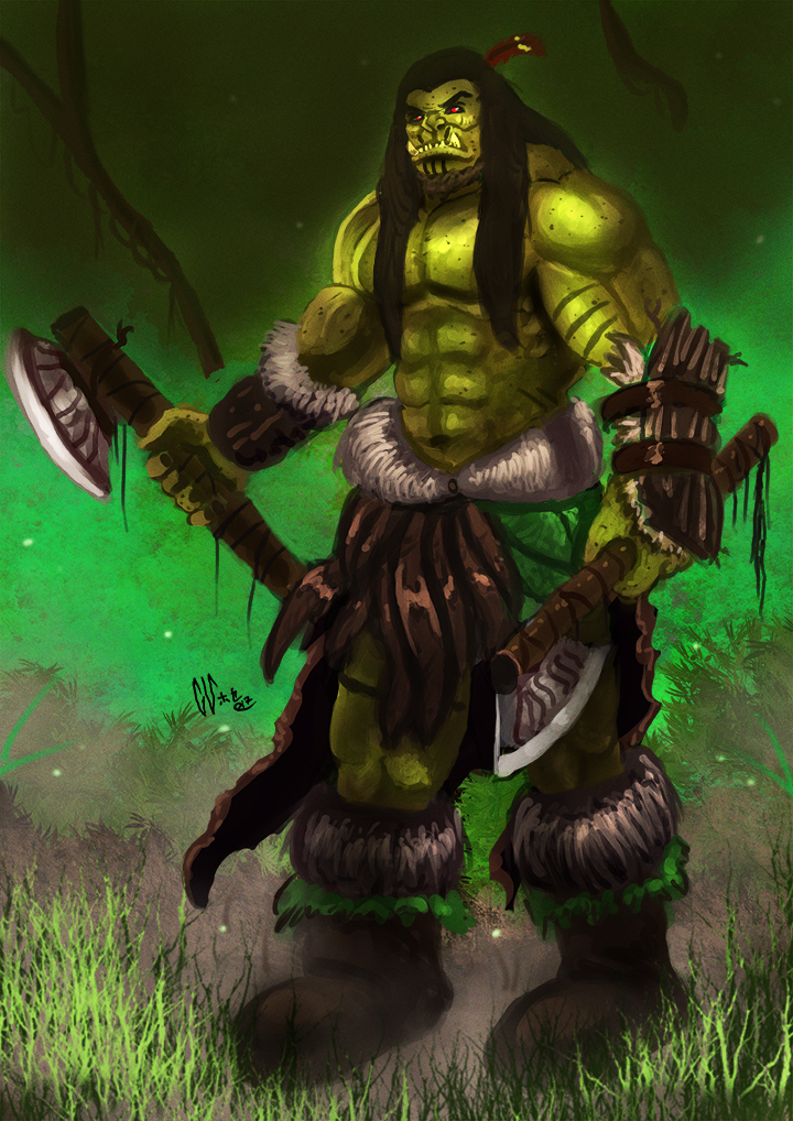 Tank Orc of the jungle