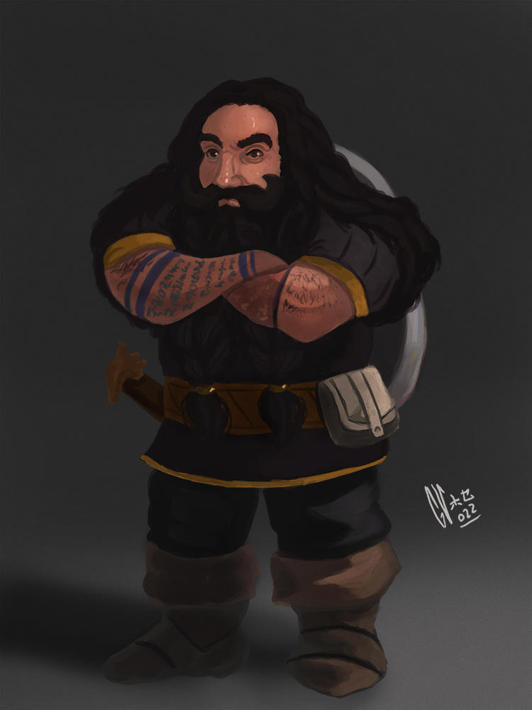 Dwarf by IcedEdge on DeviantArt