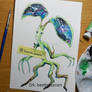 Galaxy Bowtruckle (original fan art)