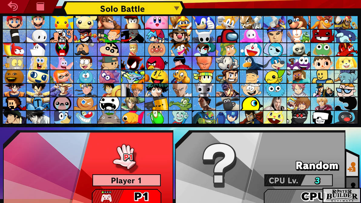 My Smash Roster by KahfiFrds on DeviantArt