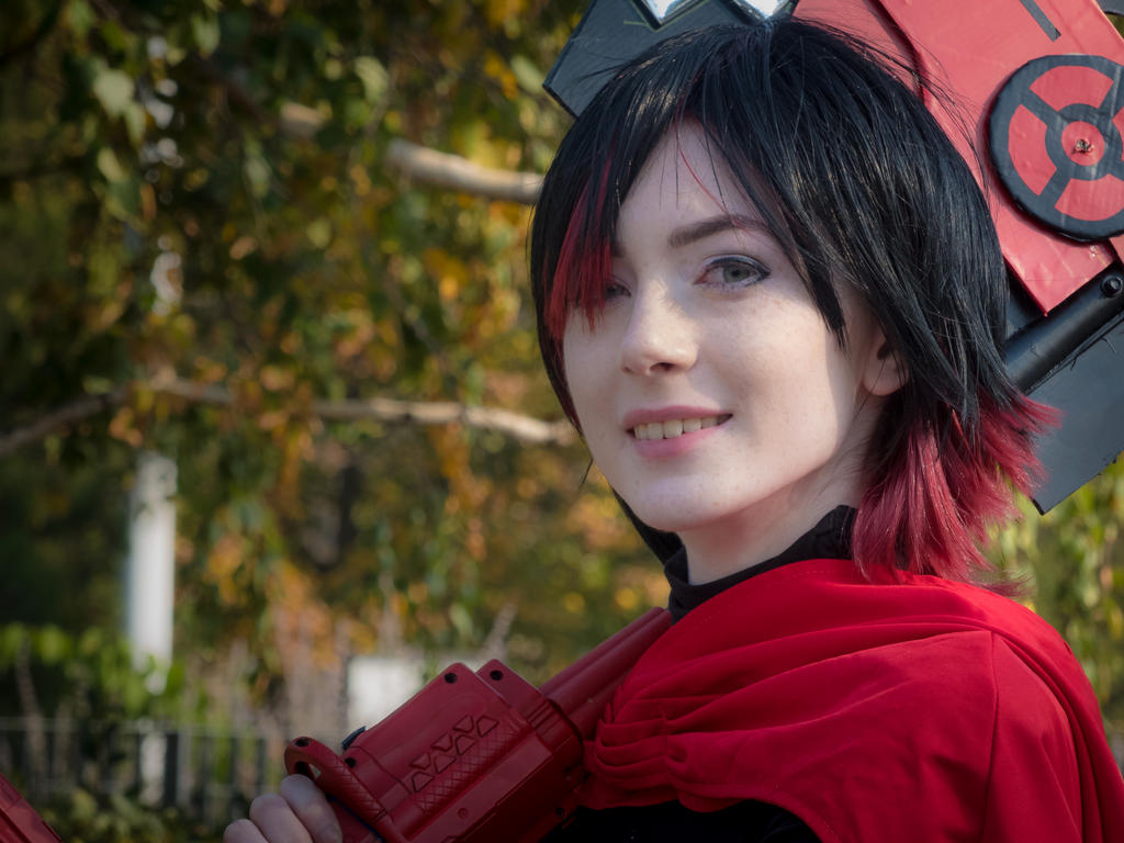 RWBY Ruby Rose Cosplay 2018 Autmn - Cosplayer Rita by abysan