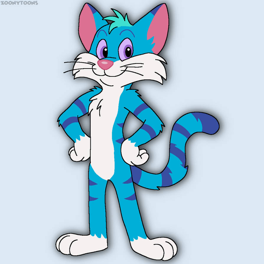 Blue Rabbit Fursona Blue cat fursona by zoonytoony on DeviantArt