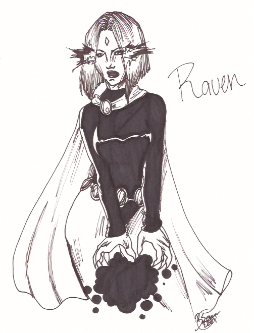 Teen Titans +Raven+ by ViViMcFang on DeviantArt