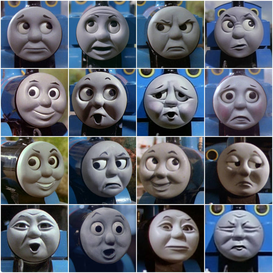 The Many Faces of Thomas the Tank Engine by JSH66XX on DeviantArt