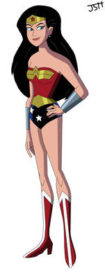DCAU Wonder Woman in Ben 10 AF/UA Style