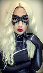 Black Cat Cosplay - Happy Caturday!