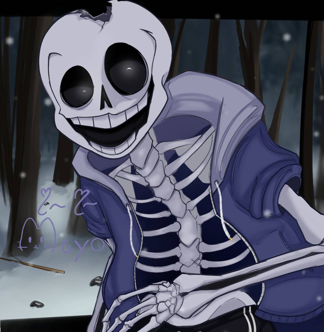 Sans Undertale '' - Bonewalker by Mayonessaa on DeviantArt