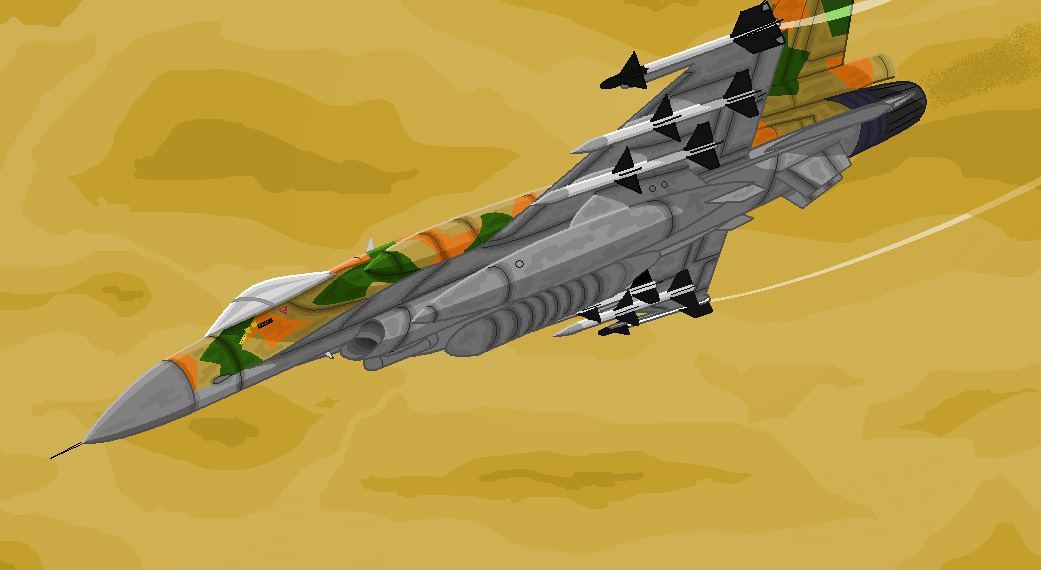 Israeli F16 ms Paint