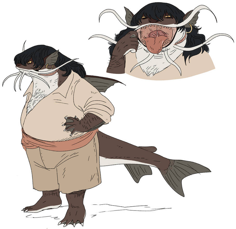 catfish? fat fish. by Spoonfayse on DeviantArt