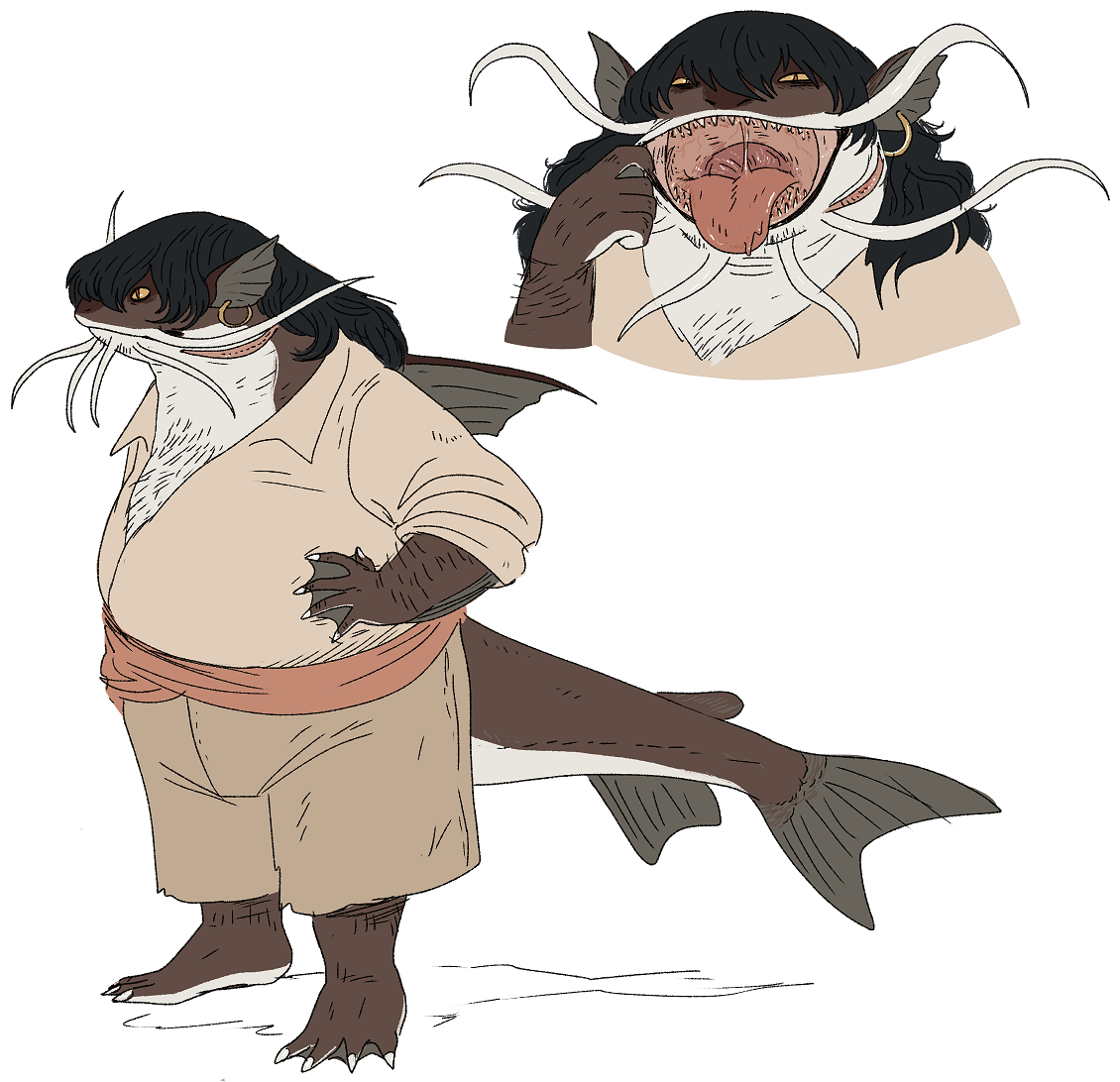 catfish? fat fish. by Spoonfayse on DeviantArt