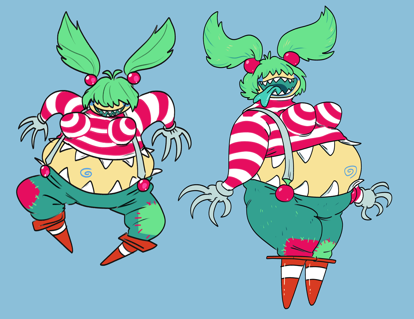 another clown monster by Spoonfayse on DeviantArt