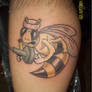 sea bee tattoo