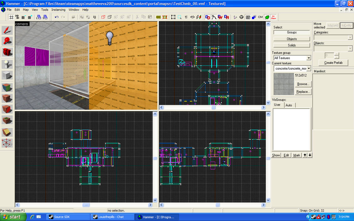 Source SDK, Chamber 00 by JayedSkier on DeviantArt