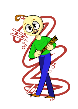 Baldi's Basics: Baldi! by DUBWOTTO on DeviantArt