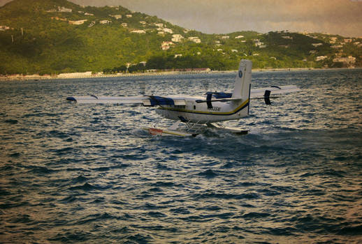 sailplane taking off