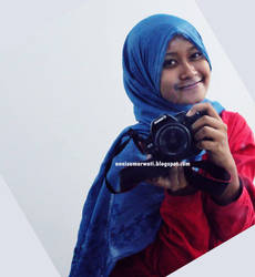 blue hijab