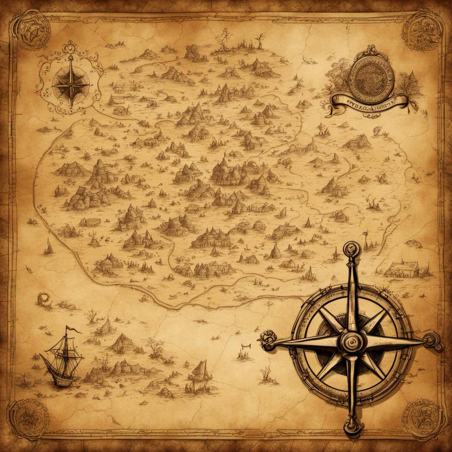 treasure Map by Woodgnome01 on DeviantArt