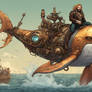 DreamUp Creation - Steampunk Aquaman