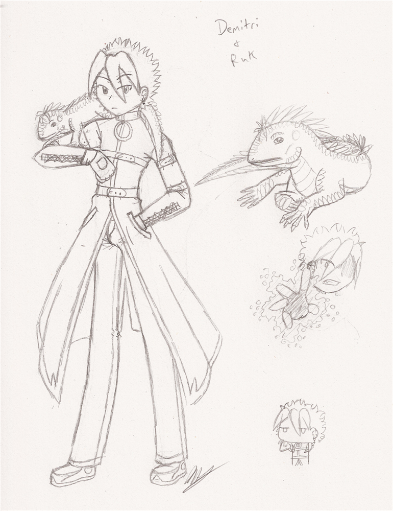 Demitri and Ruk-human OC by Ginger-Pipomaid on DeviantArt