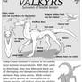 Valkyrs Species information