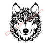 Wind Style Wolf Tribal