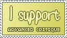 I support Advanced Critique