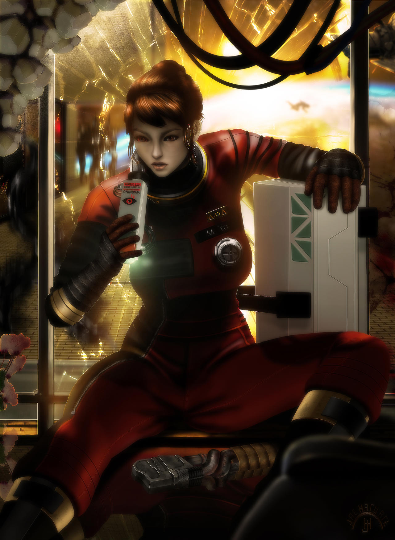 Morgan Yu Computer Prey-morgan-yu by JaeHaruArt on DeviantArt