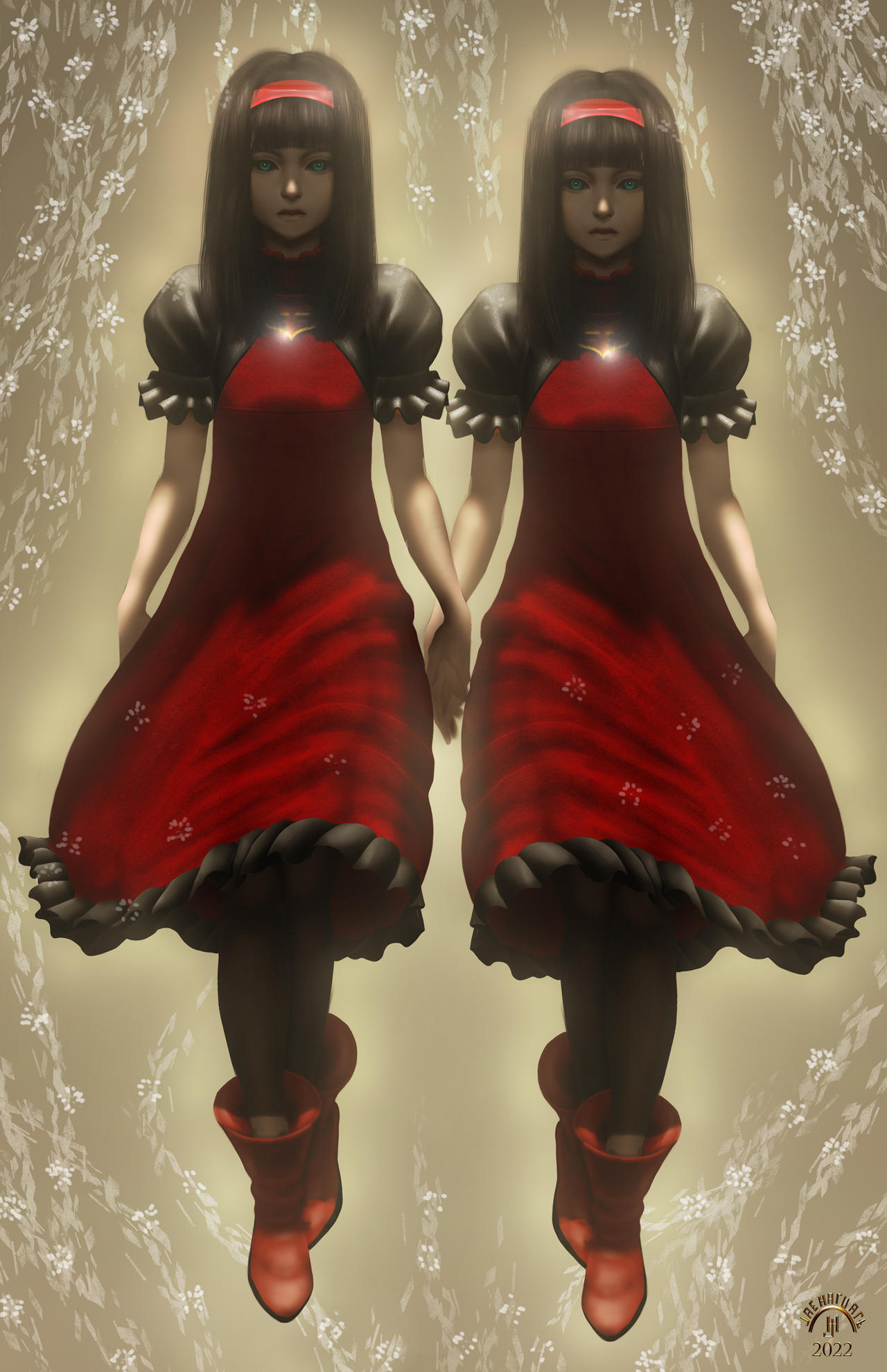 N2-red-girls-nier-automata-jaeharuart by JaeHaruArt on DeviantArt