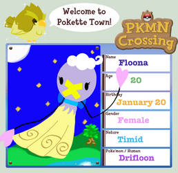 Pokemon Crossing: Floona