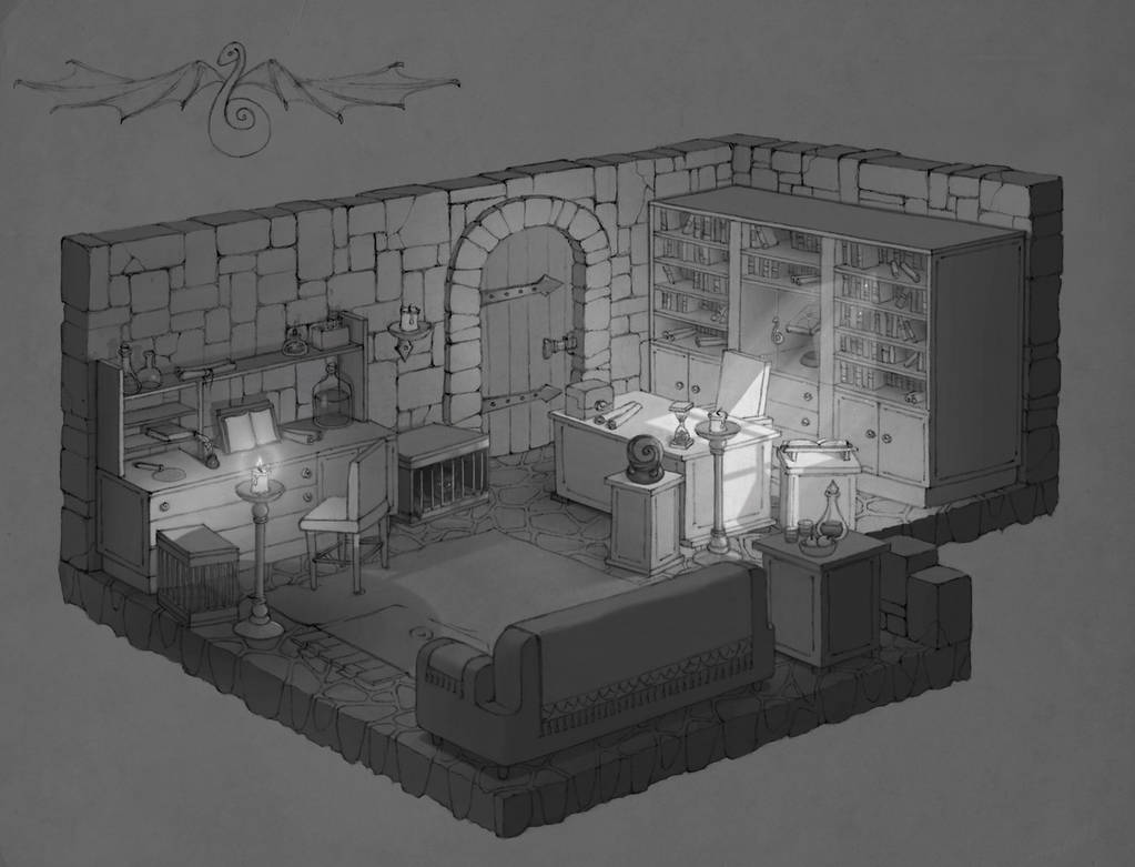 Wizard Room Backdraft Wizard Room by frankyzerst0ren on DeviantArt