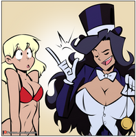 Zatanna's Christmas Hypno Comic Out Today! Patreon