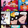 Hawkgirl battles Zatanna