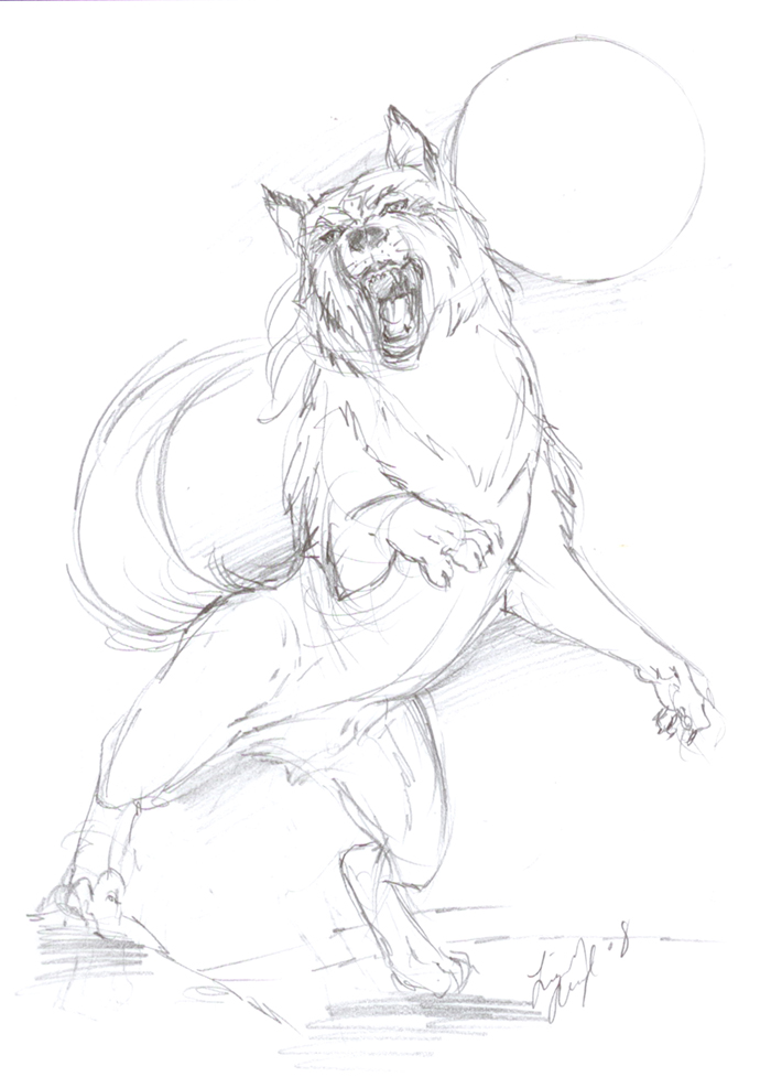 Wolf Link Sketch