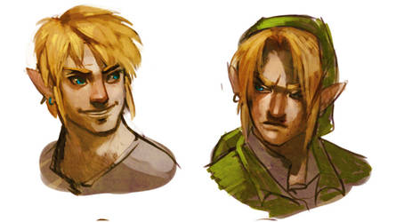 Link doodles