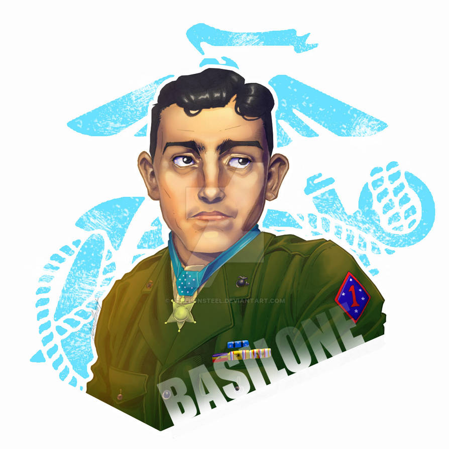 John Basilone by steelonsteel on DeviantArt