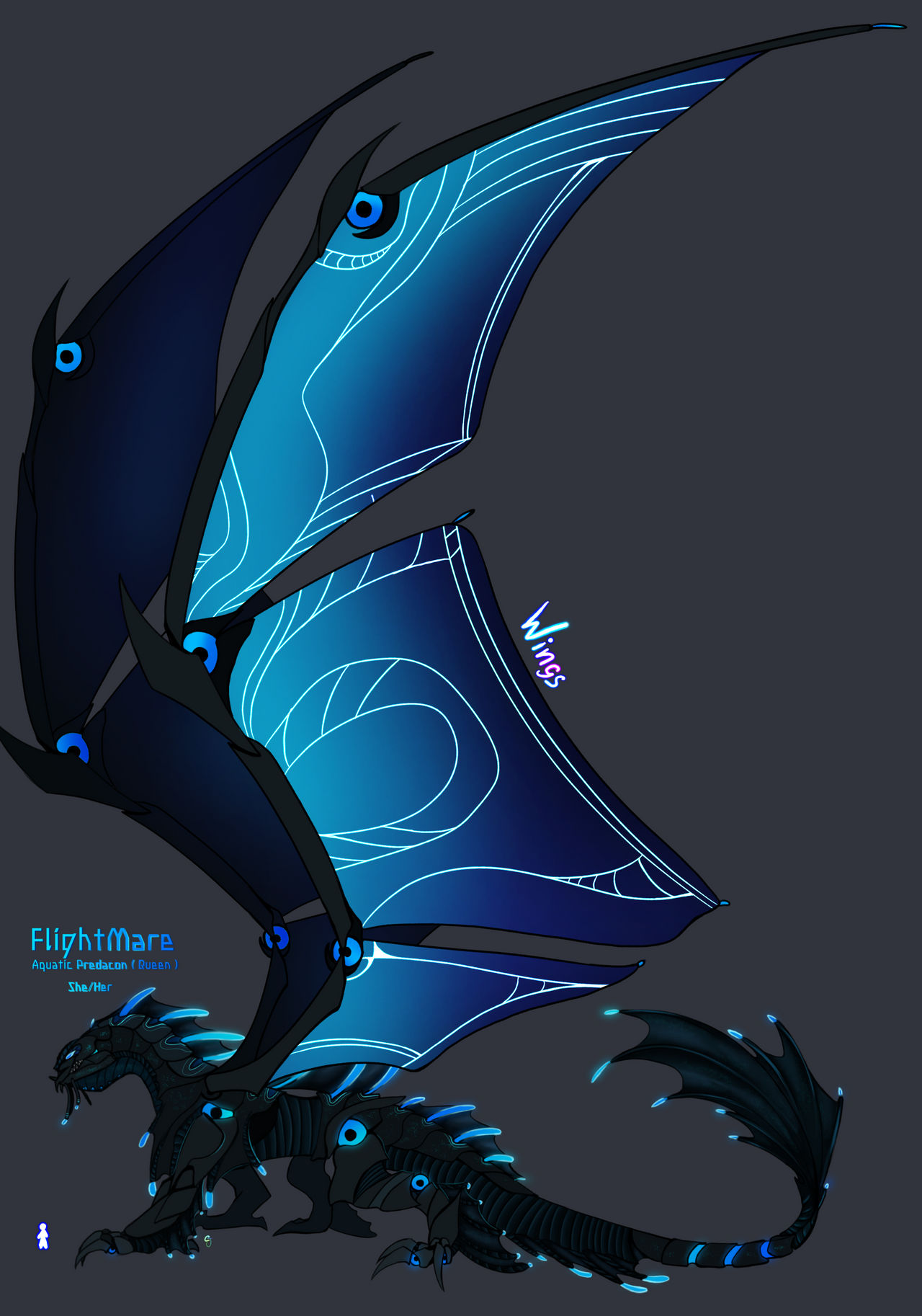 Flightmare FlightMare with wings by CloudySkies1125 on DeviantArt