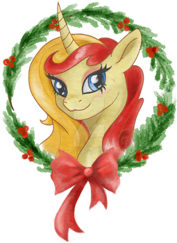 Miss Libussa's Christmas Greetings