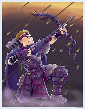 Hawkeye- Ninja Style