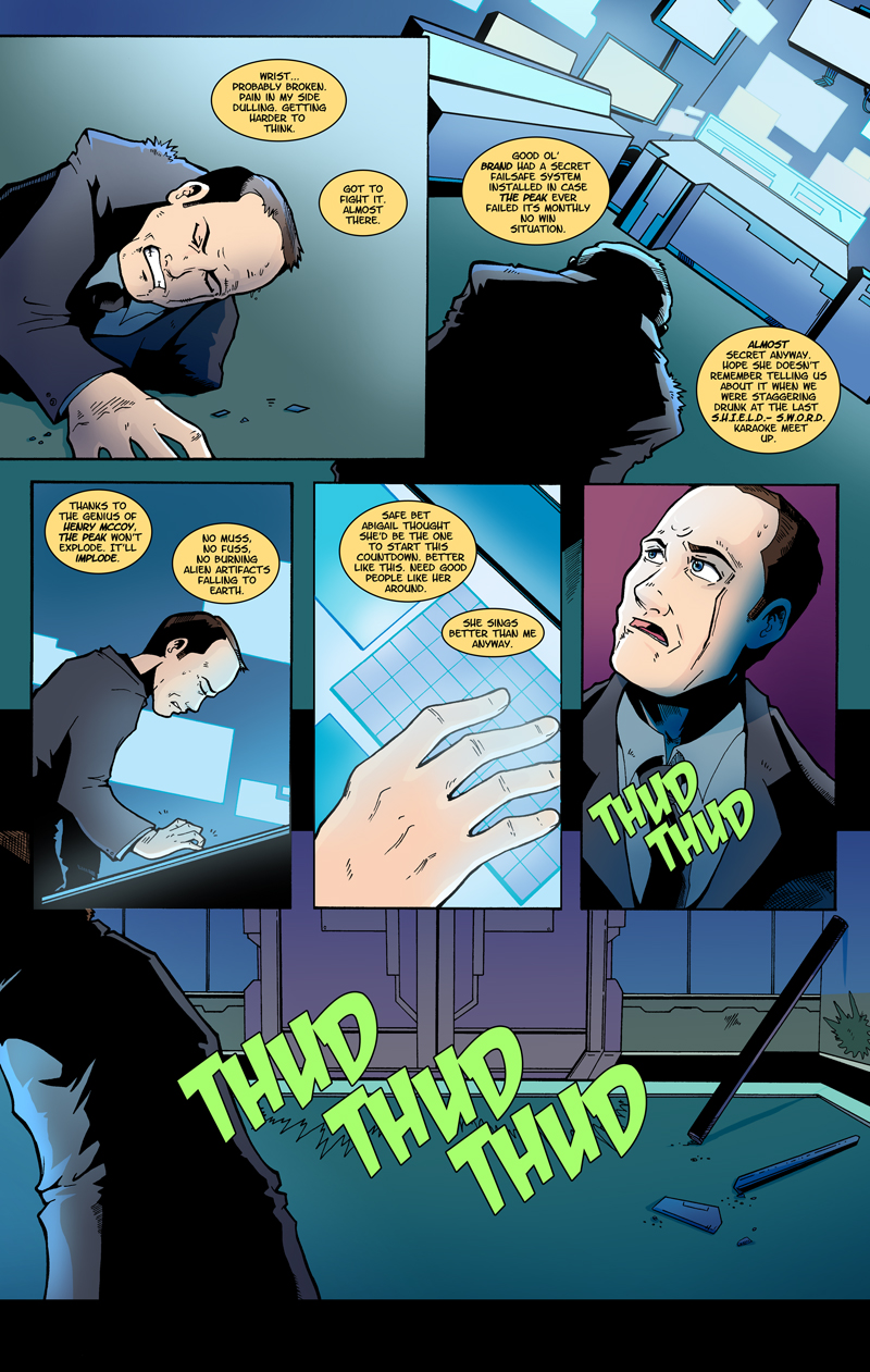 Test S.H.I.E.L.D. comic Page Four