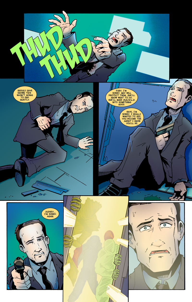 Test S.H.I.E.L.D. comic Page Five