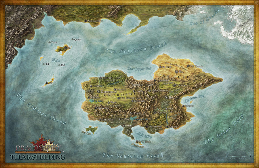 Draconspire Tharstelding Map